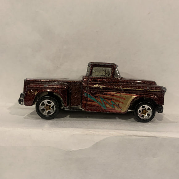 Red Pick Up Truck ©1991 Hot Wheels Diecast Car BA