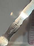 British Columbia Dogwood Flower Crest Emblem  Souvenir Spoon