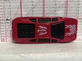 Red Flames Racer Unbranded Diecast Car