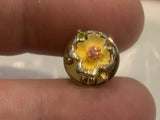 Yellow Flower Lapel Hat Pin