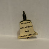 2005 Reunion Hillsdown and Valley Centre Bell Lapel Hat Pin