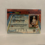 #52 Greg Adams Vancouver Canucks 1991-92 Topps Stadium Club Hockey Card LZ4