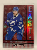 #E3 Victor Hedman East Tampa Bay Lightning 2017-18 Parkhurst Hockey Card