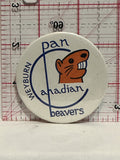 Weyburn Pan Canadian Beavers Button Pinback