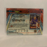#97 Tony Granato Los Angeles Kings 1991-92 Topps Stadium Club Hockey Card LZ4