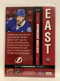 #E3 Victor Hedman East Tampa Bay Lightning 2017-18 Parkhurst Hockey Card