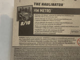 Green Orange The Haulinator HW Metro 2018 Hot Wheels Long Card New Diecast Cars AB