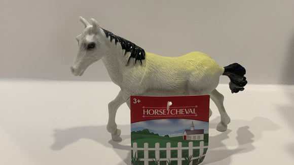 White Horse Toy Animal