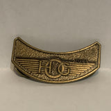 HG Wagon Wheel 2001 Logo Lapel Hat Pin