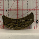 HG Wagon Wheel 2001 Logo Lapel Hat Pin