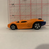 Orange Mcdonalds Stock Racer ©2009 Hot Wheels Diecast Car BA