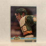 #25 Bobby Smith Minnesota North Stars 1991-92 Topps Stadium Club Hockey Card LZ5