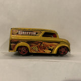 Golden Griffin Dairy Delivery Van Hot Wheels Diecast Car GP