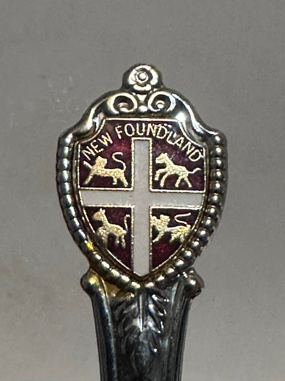 Newfoundland Crest Emblem  Souvenir Spoon