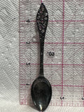 Ornate Teaspoon  Souvenir Spoon