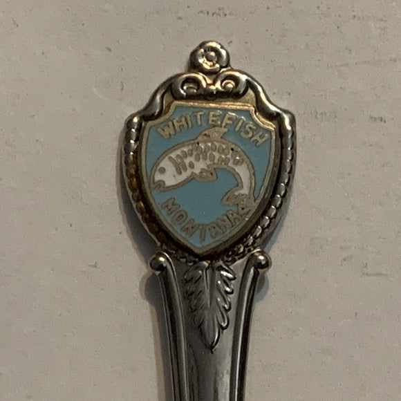 Whitefish Montana Collectable Souvenir Spoon BR