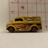 Golden Griffin Dairy Delivery Van Hot Wheels Diecast Car GP