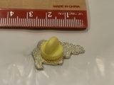 Red Tractor Front End Loader Lapel Hat Pin