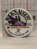 Rock'N August 2010 Defeat Diabetes Button Pinback
