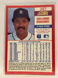 #267 Guillermo Hernandez Detroit Tigers 1990 Score Baseball Card