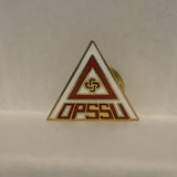 Opssu Logo Triangle Lapel Hat Pin