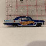 Blue '66 Nova  Hot Wheels Diecast Car GP