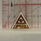 Opssu Logo Triangle Lapel Hat Pin