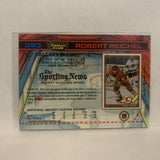 #393 Robert Reichel Calgary Flames 1991-92 Topps Stadium Club Hockey Card LZ5