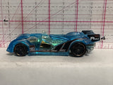 Blue Hi-Tech Missile 2013  Hot Wheels Diecast Car