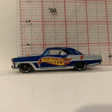 Blue '66 Nova  Hot Wheels Diecast Car GP