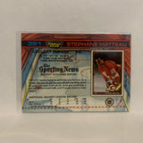 #391 Stephane Matteau Calgary Flames 1991-92 Topps Stadium Club Hockey Card LZ5