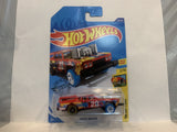 Red Cruise Bruiser HW Art Cars 2018 Hot Wheels Long Card New Diecast Cars AB