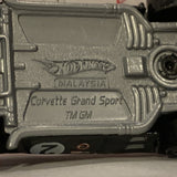 Black Corvette Grand Sport Hot Wheels Diecast Car GP