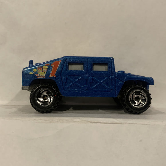 Blue Hummer ©1991 Hot Wheels Diecast Car GP