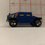Blue Hummer ©1991 Hot Wheels Diecast Car GP