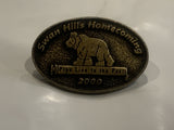 Swan Hills Homecoming 2000 Alberta Grizzley Bear Lapel Hat Pin