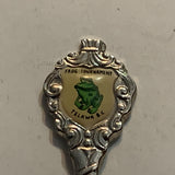 Frog Tournament Telkwa BC Frog Mascot Collectable Souvenir Spoon BR