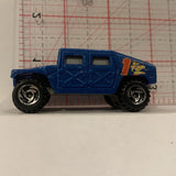 Blue Hummer ©1991 Hot Wheels Diecast Car GP