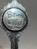 Silver Fern New Zealand Silverplated  Souvenir Spoon