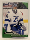 #206 Andrei Vasilovskiy Tampa Bay Lightning 2017-18 Parkhurst Hockey Card