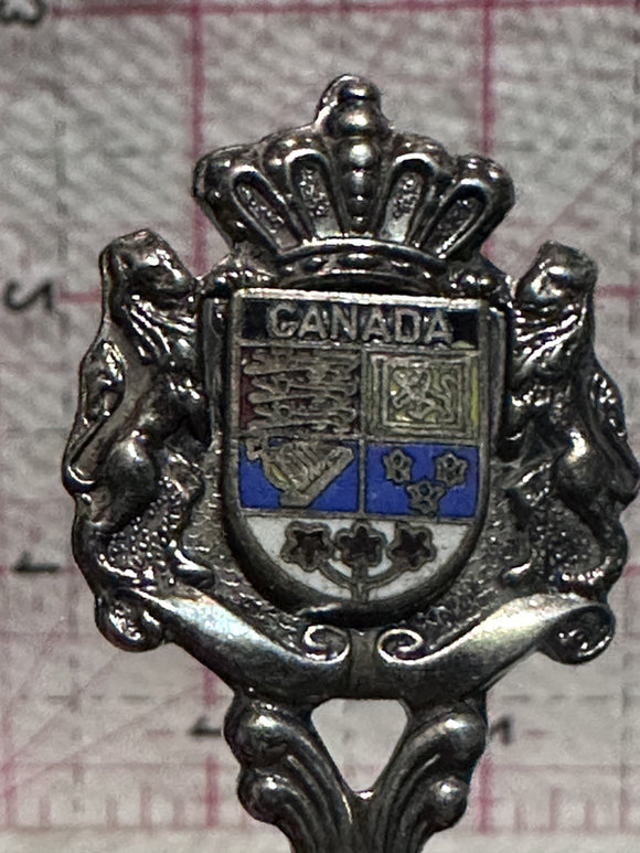 Canada Crest Emblem  Souvenir Spoon