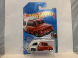 Red White RV There Yet Tooned 2018 Hot Wheels Long Card New Diecast Cars AB