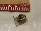 Waving American Flag Lapel Hat Pin