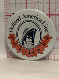 Holland America Line Logo Button Pinback