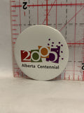 2005 Alberta Centennial Button Pinback