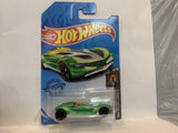 Green Twin Mill Gen-E HW Dream Garage 2018 Hot Wheels Long Card New Diecast Cars AB