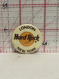 Hard Rock Café London New York Button Pinback