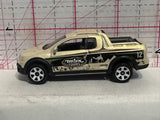 White MBX Tours Volkswagen Saveiro Cross 2011 1/62 J32 Matchbox Diecast Car