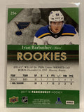 #256 Ivan Barbashev Rookie St Louis Blues 2017-18 Parkhurst Hockey Card