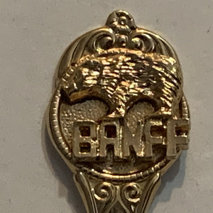 Banff Bear Collectable Souvenir Spoon BR
